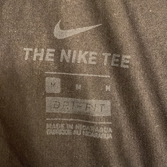 Nike Dri-Fit Mens Black Shirt - Picture 3 of 9